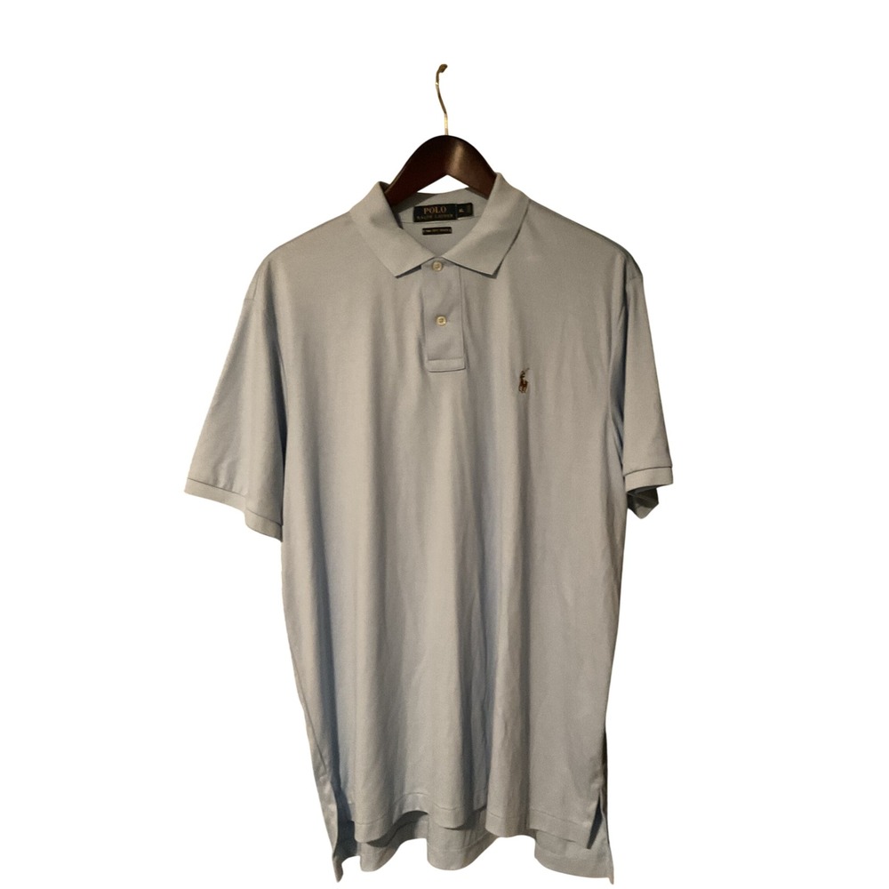 Polo Ralph Lauren Polo Shirt Soft Touch‎ Casual Short Sleeve XL